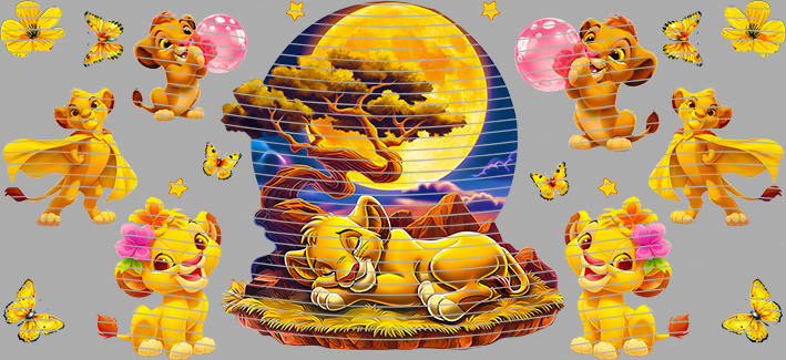 16oz Disney style-D-901